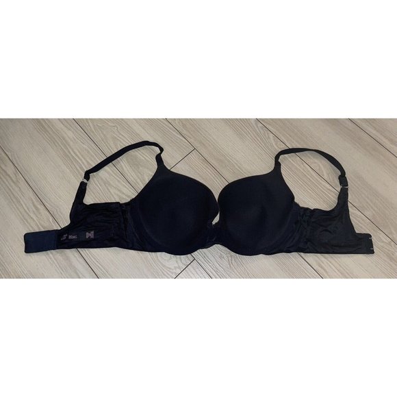 Victorias Secret Lined Demi Bra Underwire Womens 34D Black - Picture 5 of 6